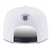 Men's Dallas Cowboys New Era White 2017 Training Camp Official A-Frame Golfer Hat 2694783